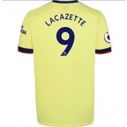 Camisola Arsenal Alexandre Lacazette 9 Equipamento Segundo 2021-2022 Manga Curta